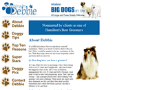 Desktop Screenshot of groomingbydebbie.com